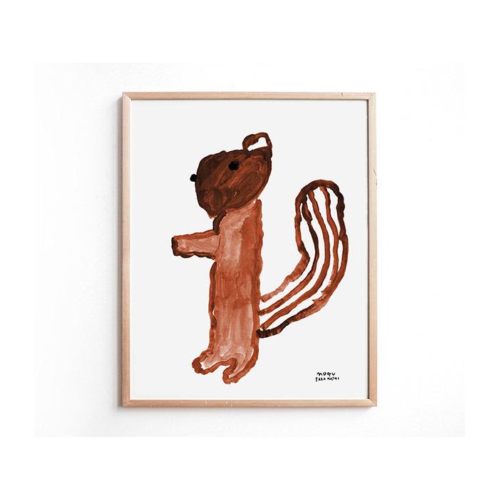 Fine Little Day ファインリトルデイ ポスター リス りす SQUIRREL 40×50cm 40x50cm インテリア 北欧｜cortina｜04