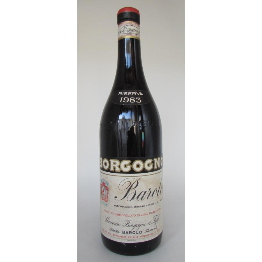 1983 Barolo Riserva, Giacomo Borgogno バローロ リゼルヴァ
