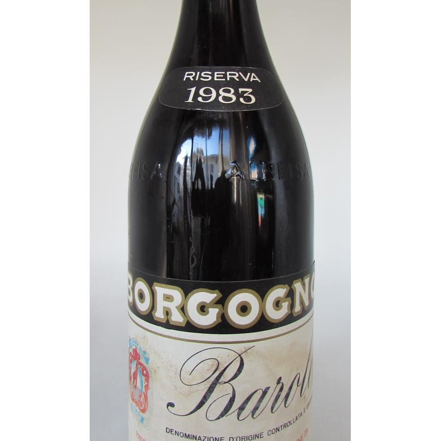 1983 Barolo Riserva, Giacomo Borgogno バローロ リゼルヴァ 