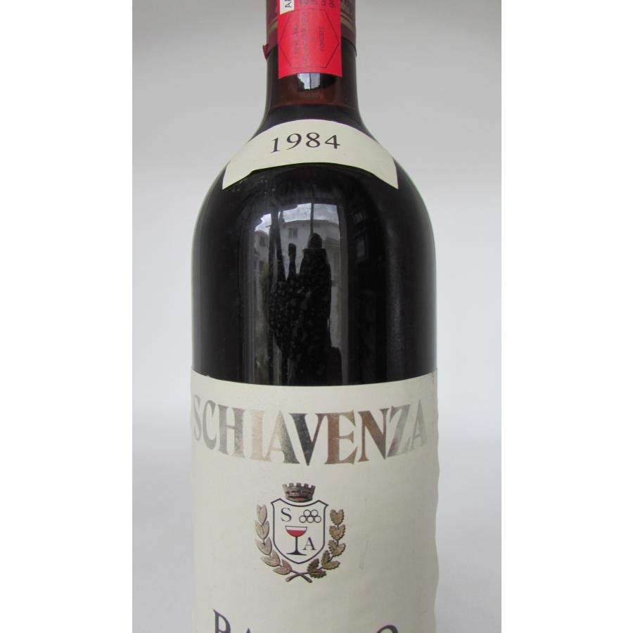 1984 Barolo， Schiavenza バローロ 1984 スキアヴェンツァ　赤ワイン　イタリア バローロ ダルバ