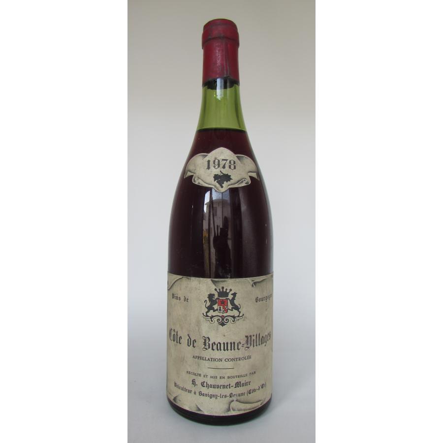 1978 Cote de Beaune-Villages, H. Chauvenet-Marie コート ドゥ 