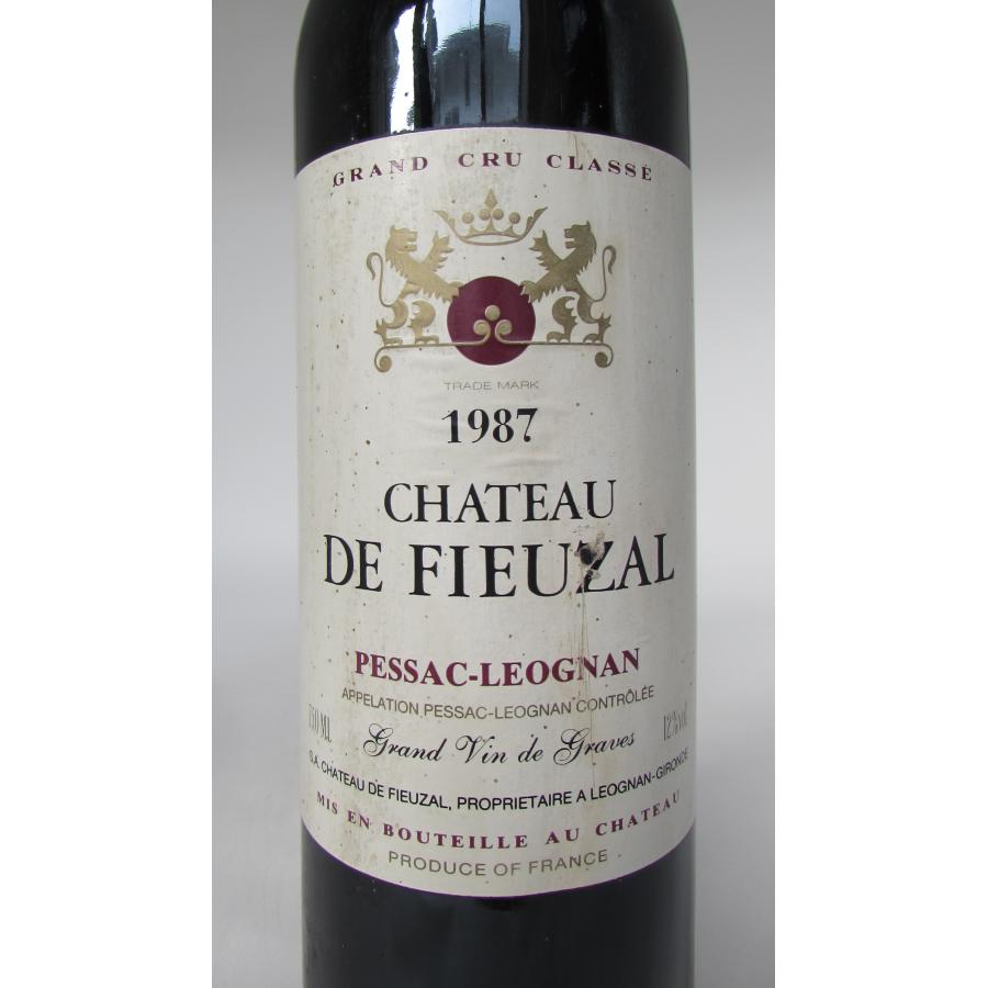 1987 Chateau de Fieuzal, Pessac-Leognan シャトー ドゥ フューザル