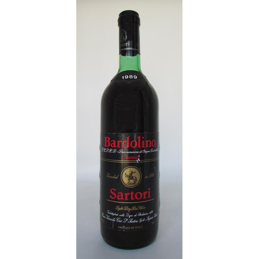 1989　Bardolino、 Sartori バルドリーノ 1989 サルトーリ　イタリア　赤ワイン｜corton｜02