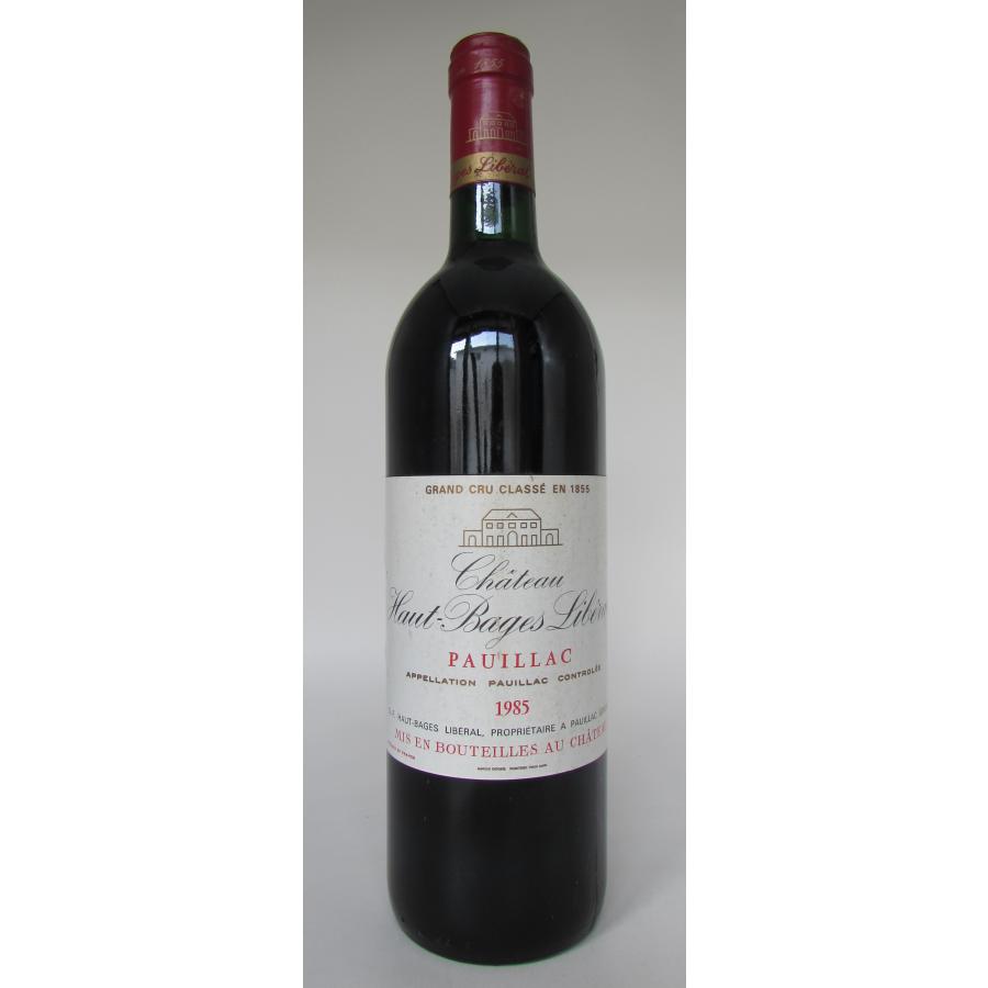 1985 Chateau Haut-Bages Liberal, Fifth Growth Pauillac シャトー