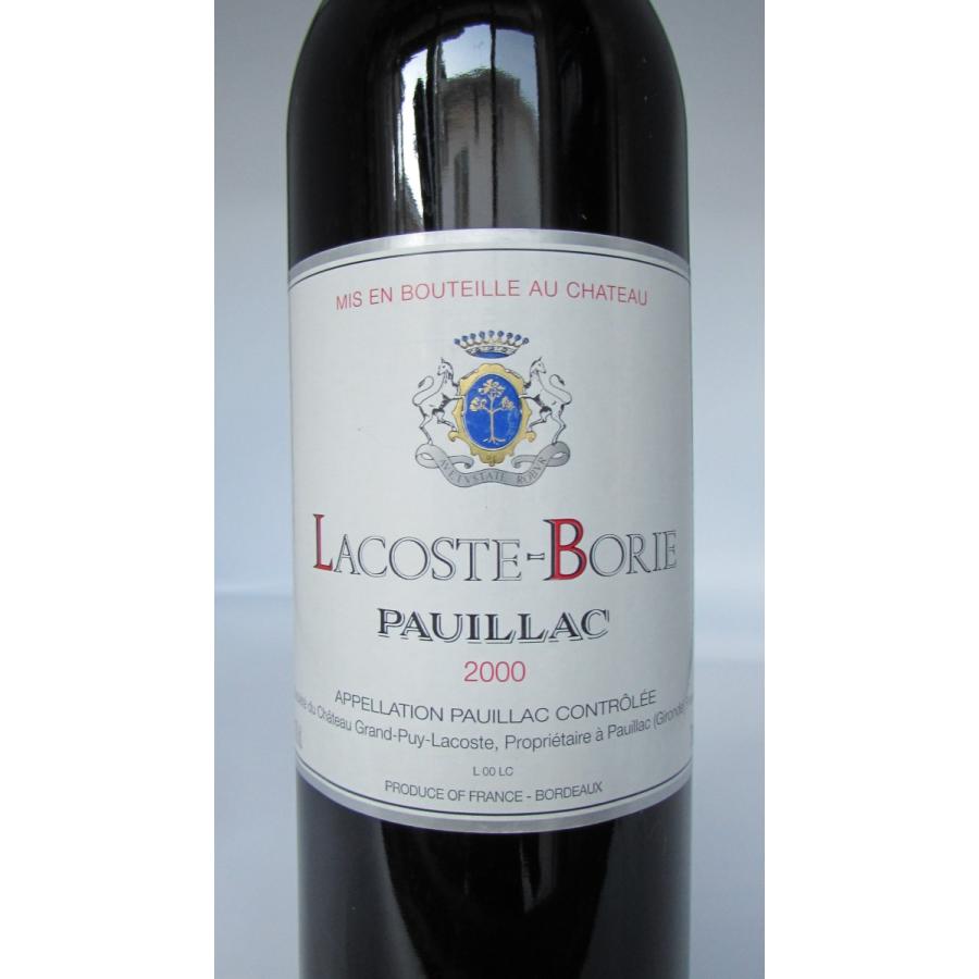 2000 Lacoste-Borie, Paillac ラコスト ボリー ポイヤック : コルトン