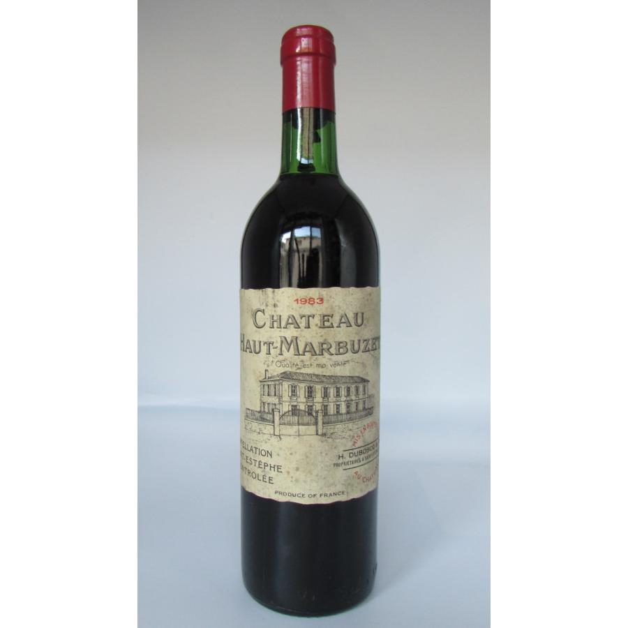 1983 Chateau Haut-Marbuzet 1983 Saitt-Estephe Cru Bourgeois シャトー オー マルビュゼ 1983 サンテステフ クリュ ブルジョワ オー シャトー