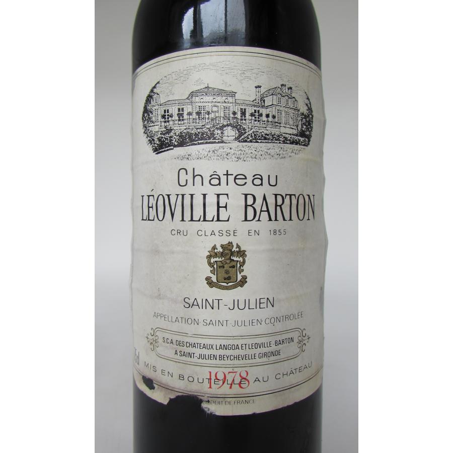 1978 Chateau Leoville Barton, Second Growth St.Julien シャトー レオヴィル バルトン