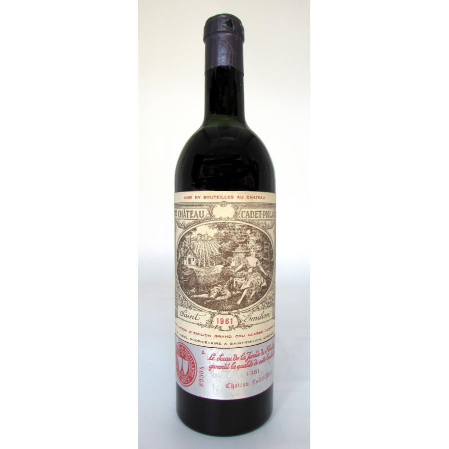 Chateau Cadet-Piola 1961 Saint Emilion Grand Cru Classe シャトー カデ ピオラ 1961 サンテミリオン特別級｜corton｜02