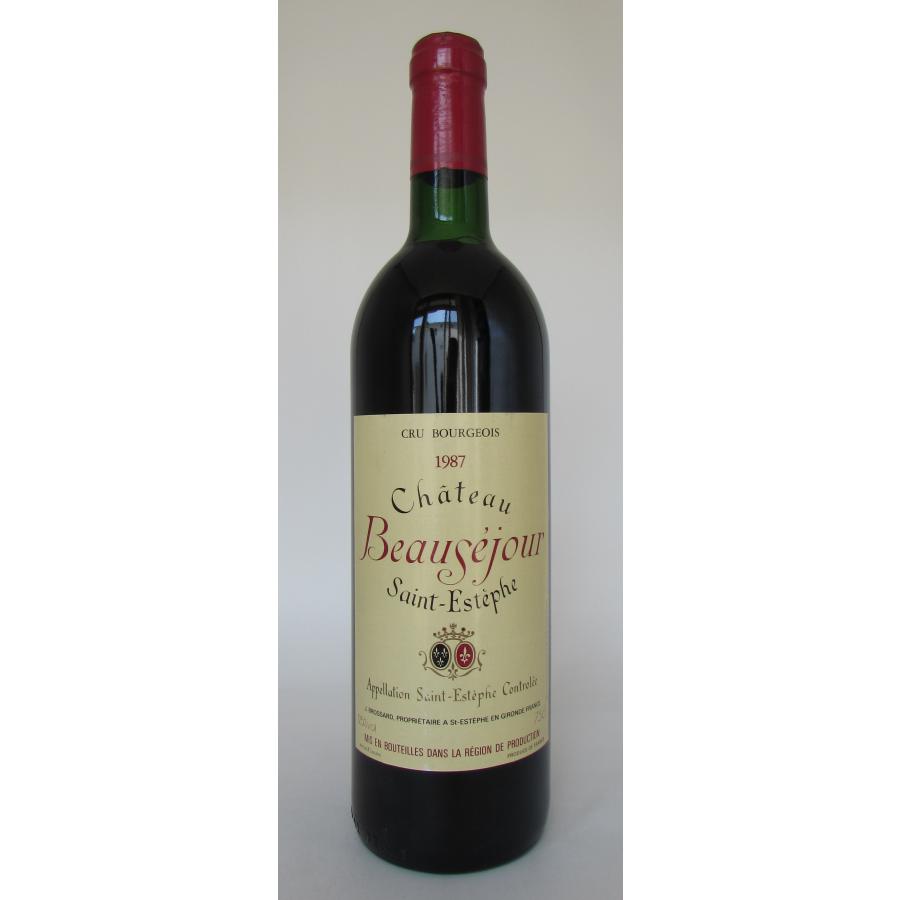 1987 Chateau Beausejour, Saint-Emilion Premier Grand Cru B シャトー ボーセジュール 1987 サンテミリオン第一特別級 B｜corton｜02