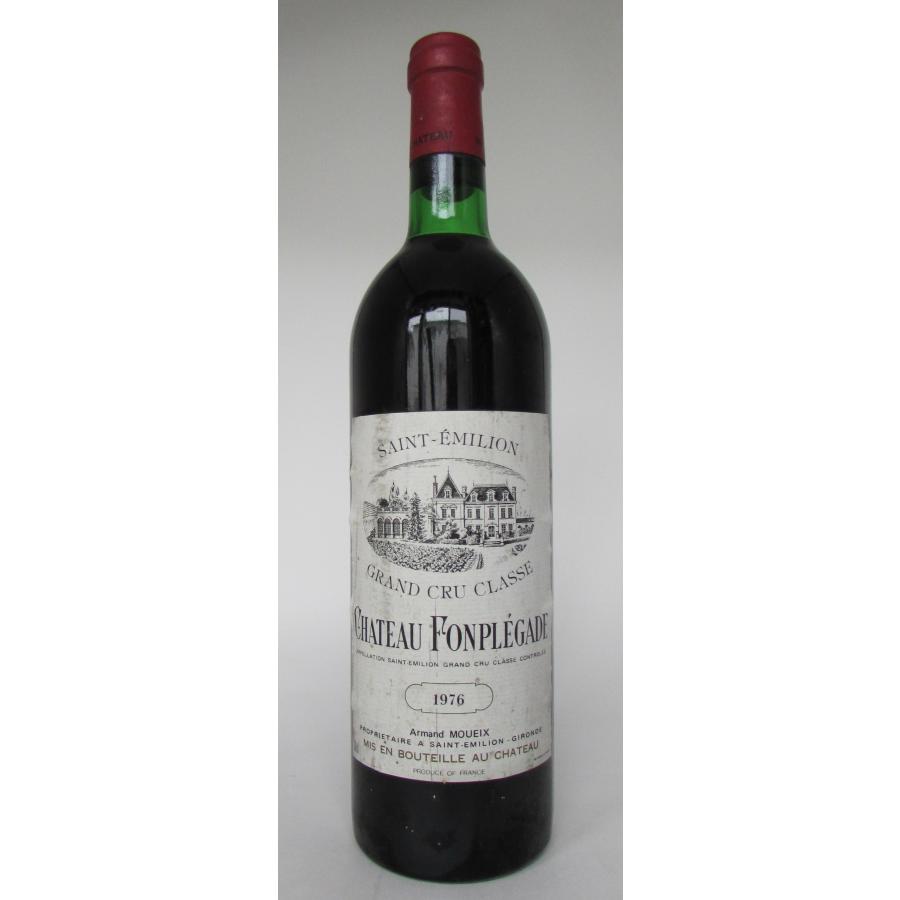 1976 Chateau Fonplegade ， Saint-Emilion Grand Cru シャトー フォンプレガード 1976 サン-テミリオン特別級 シャトー