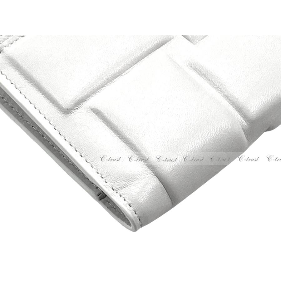 【美品】 BOTTEGA VENETA ボッテガ ヴェネタ 財布 ウォレット 2つ折り 小銭入れ イタリア製 新品 ★ 9143 CHALK K005.. 【GMS1279870990】(44900円)