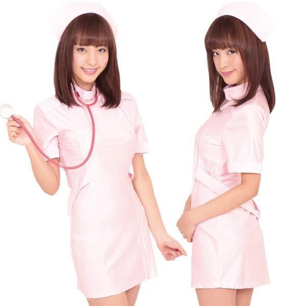 コスプレ ナース ピタッとナース 看護師 制服 セクシー 衣装 コスチューム ハロウィン 仮装 可愛い 看護婦 白衣 医者 女医 ドクター B コスプレ通信 通販 Yahoo ショッピング