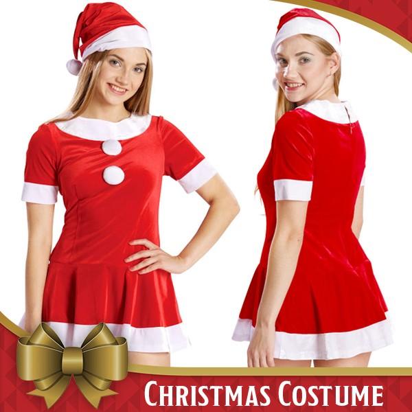 ラブリーワンピースサンタ コスプレ 可愛い クリスマス サンタ トナカイ パーティー イベント アニメ アイドル 宴会 大人 コスチューム セクシー B コスプレ通信 通販 Yahoo ショッピング