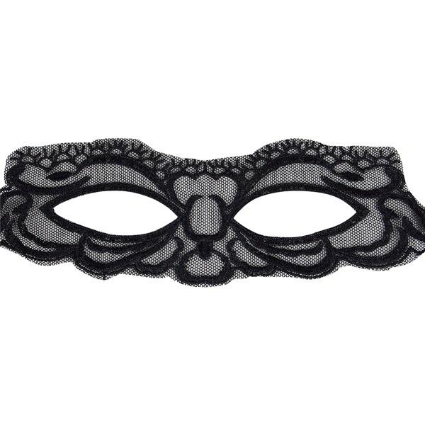 大人気定番商品 絵になるレースアイマスク ブラック コスプレ小物 マスク 仮面 お面 舞踏会 小道具 パーティー グッズ アニメ アイドル ハロウィン 仮装 大人 コスチューム 衣装 Shipsctc Org
