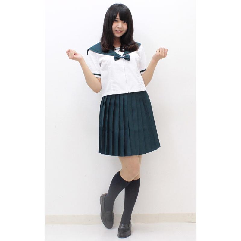 国際高校のセーラー服 夏服 M コスプレ 可愛い 制服 スクール セーラー 