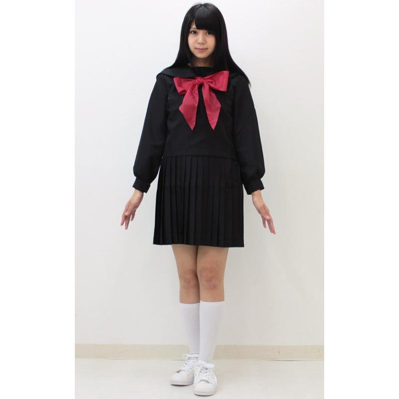 黒セーラー服 冬服 M コスプレ 可愛い 制服 スクール セーラー ブレザー 学生服 女子高生 アニメ アイドル ハロウィン イベント 余興 宴会 仮装 Cm0928 コスプレ通信 通販 Yahoo ショッピング