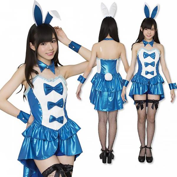 納得できる割引 コスプレ バニー Ic アイドルバニーガール ブルー うさぎ うさ耳 セクシー 衣装 アイドル アニメ ゲーム コスチューム ハロウィン 仮装 可愛い アニマル 動物 Recomenda Co