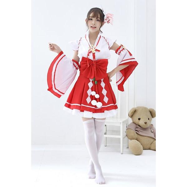 ファンタジーな巫女さん コスプレ 可愛い 和装 巫女 忍者 着物 和服 時代劇 舞台 アニメ 映画 アイドル ハロウィン イベント コスチューム セクシー 衣装 I コスプレ通信 通販 Yahoo ショッピング