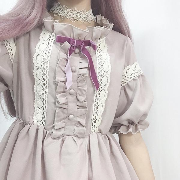 ゴスロリゆるふわワンピース フリーサイズ ワンピース ドレス トップス 韓国ファッション 中国ファッション インポート 海外 セレクト カジュアル きれいめ Mr0294 コスプレ通信 通販 Yahoo ショッピング