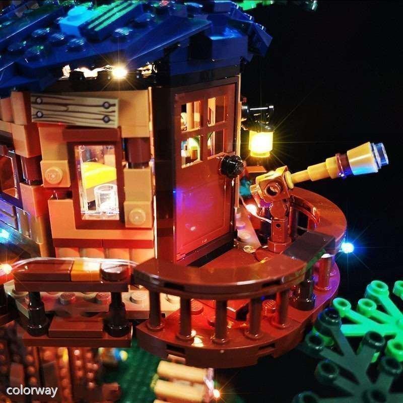 LEGO レゴ ブロック MOC アイデア 21318 互換 ツリーハウス LEDライト 照明 キット カスタム パーツ｜coscosstore｜03