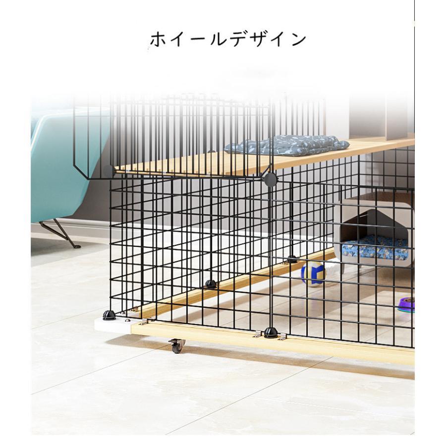 超激得SALE猫ケージ キャットケージ 3段 キャスター付き 多頭飼い 頑丈