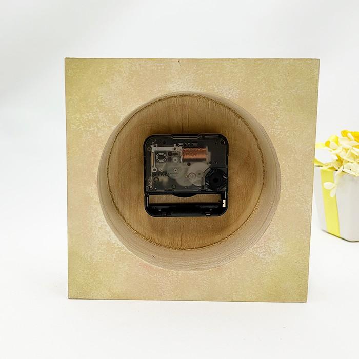 置き時計 ホオノキ 天然木材 木製 おしゃれ インテリア 北欧モダン アーティスト時計 |  | 03