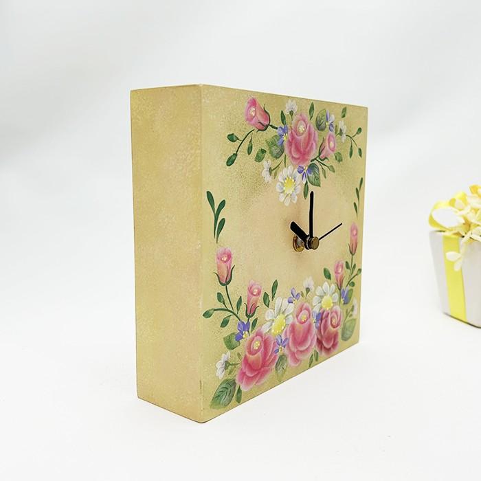 置き時計 ホオノキ 天然木材 木製 おしゃれ インテリア 北欧モダン アーティスト時計 |  | 05