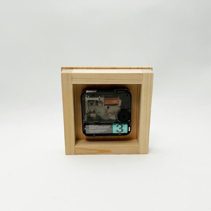 置き時計 ひのき おしゃれミニサイズ インテリア |  | 04