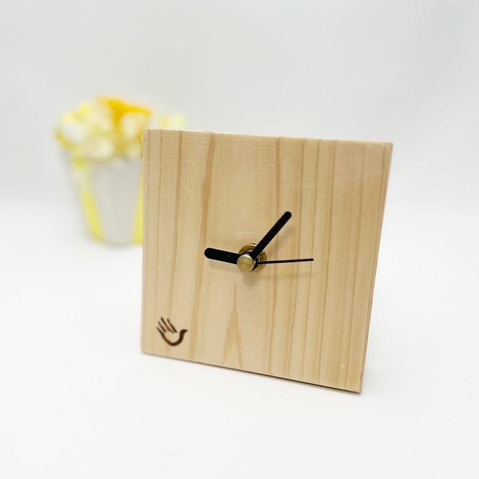 置き時計 ひのき おしゃれミニサイズ インテリア |  | 03