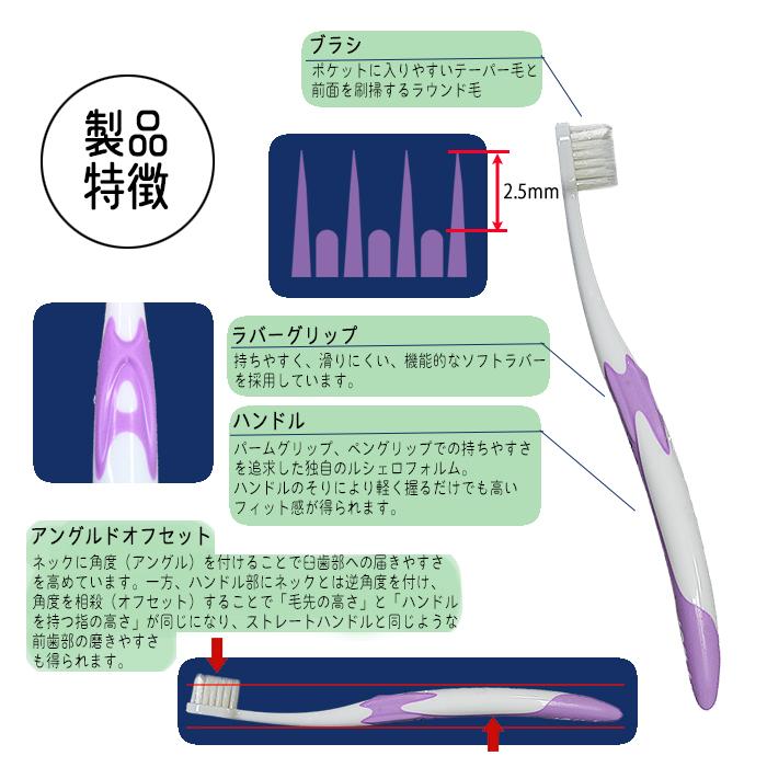 ルシェロ（ジーシー） 歯ブラシ GC ルシェロ ピセラ P-20 M ふつう/S