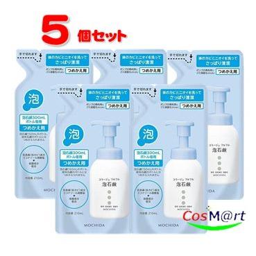 コラージュ 【5個セット】コラージュフルフル泡石鹸 つめかえ用 210mL