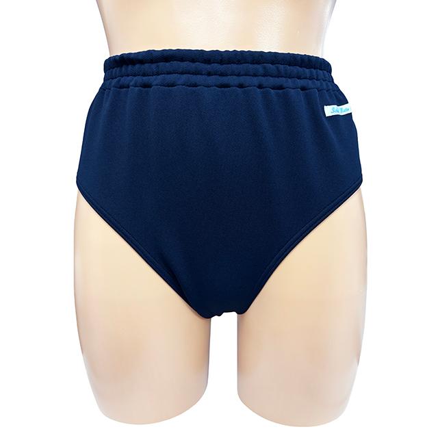 ライン入り ハーフバックタイプ ハイレグブルマー SchoolMate 3L wbb