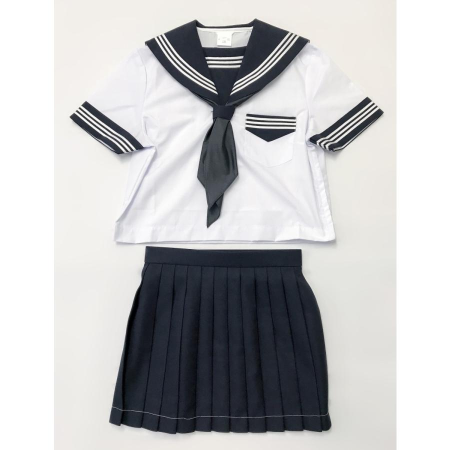 制服 女子 セーラー服 本物 上下 冬服 白スカーフ