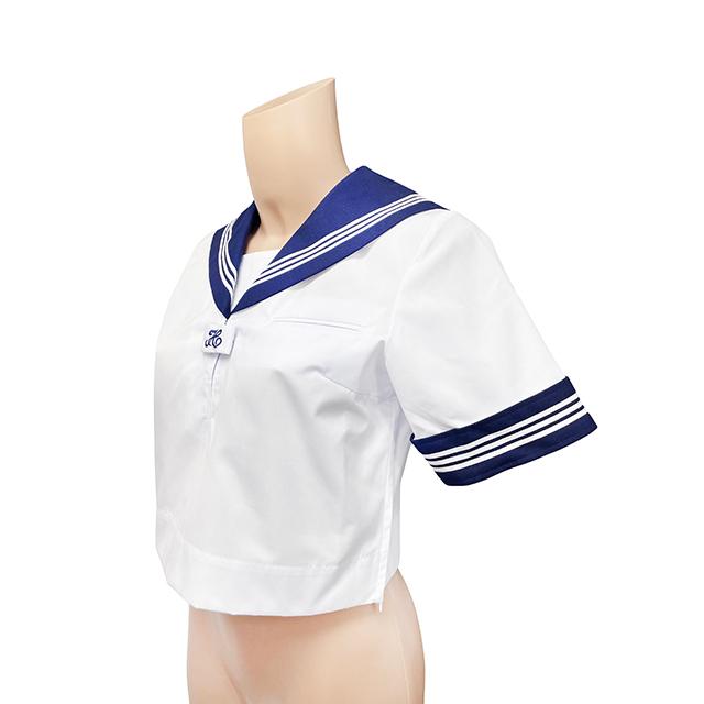 A体 スクールパール 春夏 セーラー服 かぶり 半袖 セーラー