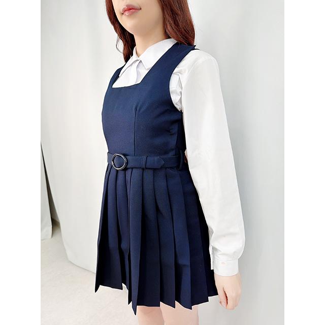 秋冬ミニ丈ジャンパースカート T155〜T185 ネイビー 無地 制服 ジャンスカ No.6002-40 レディース プリーツスカート wjs-06 日本製 コスチューム コスプレ 衣装_5