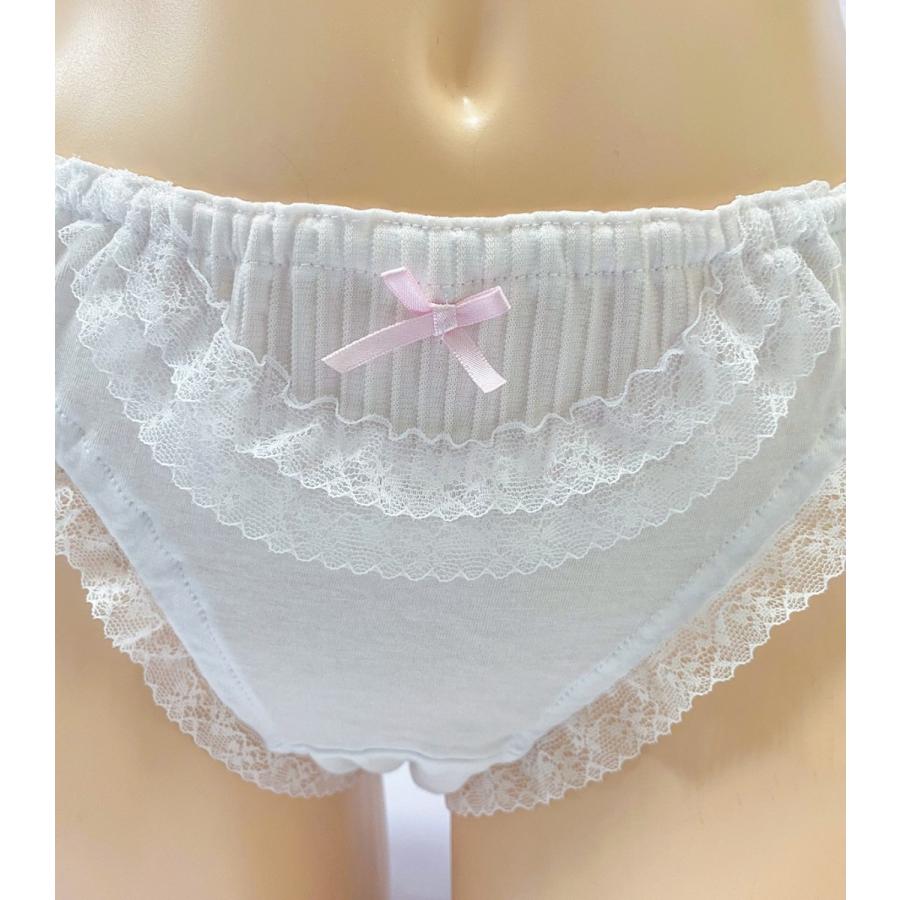 ショーツ パンツ パンティ Wma 218 綿素材 フリルレース付き レディースショーツ ピンク サックス ｍ ｌｌ 女性用下着 レディースインナー Wma 218 コスメイト 通販 Yahoo ショッピング