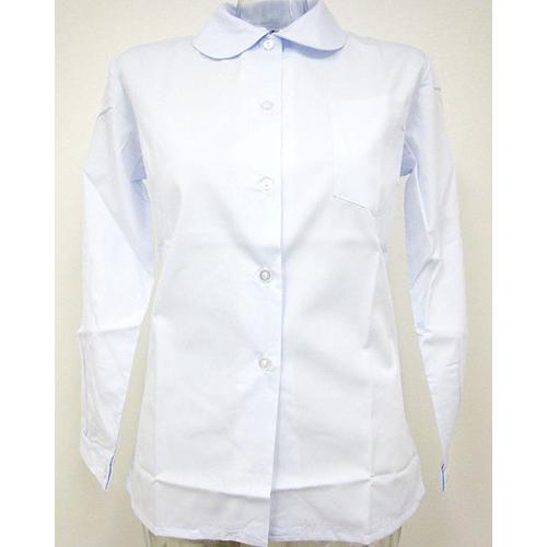 ブラウス シャツ Topace 丸襟 長袖 スクールブラウス レディース ４ｌ ５ｌ ホワイト トップス ワイシャツ 制服用 トップエース 大きめサイズ Wsh 10b Wsh 10b コスメイト 通販 Yahoo ショッピング