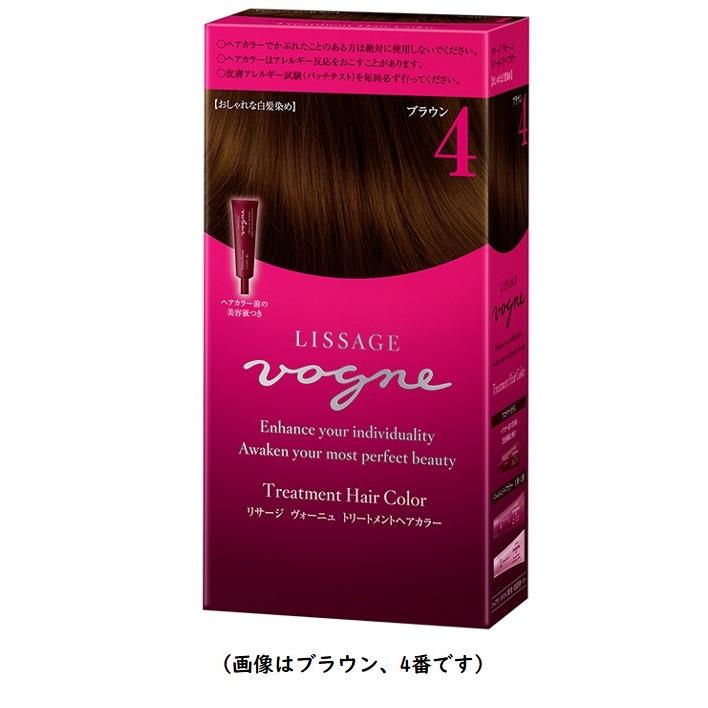カネボウ リサージ ヴォーニュ トリートメントヘアカラー 3N : コスメ