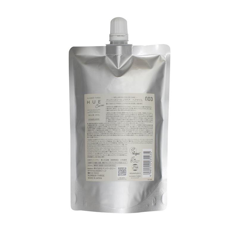 HUE ナンバースリー ヒュウケア ヘアオイル 300ml no3 CARE 洗い流さ