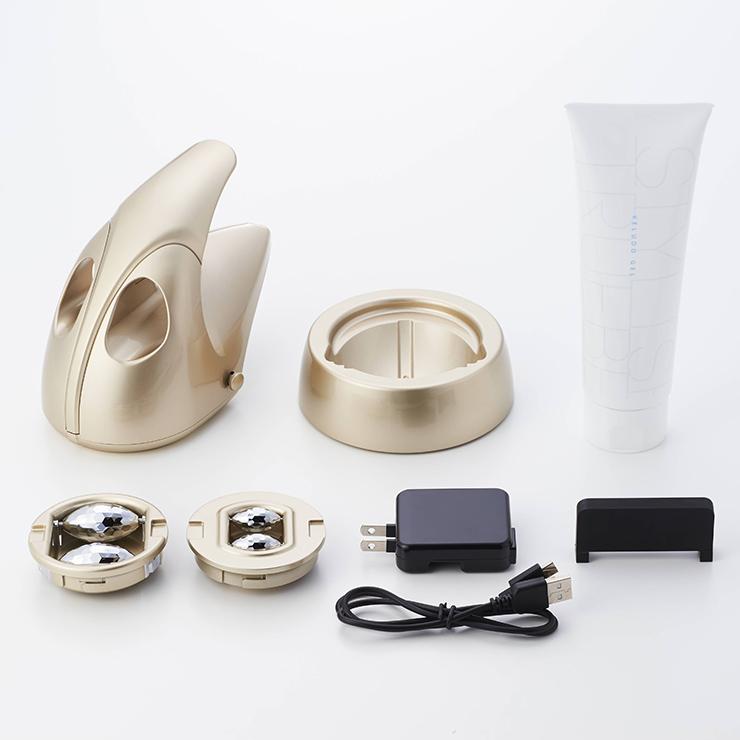 LECELL FOR BODY レセルボディ　新品未使用 LECELL For Body レセルボディ 吸引ローラー シャンパンゴールド