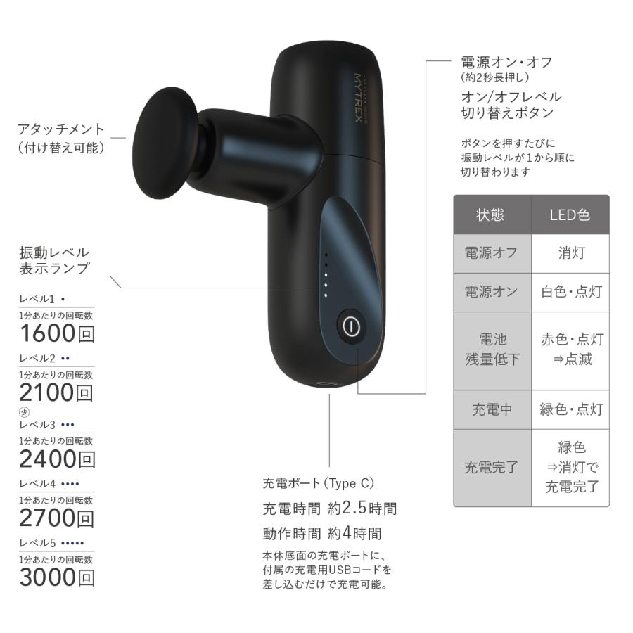 MYTREX（マイトレックス） リバイブミニ MT/BY-RBM20B トータルボディ