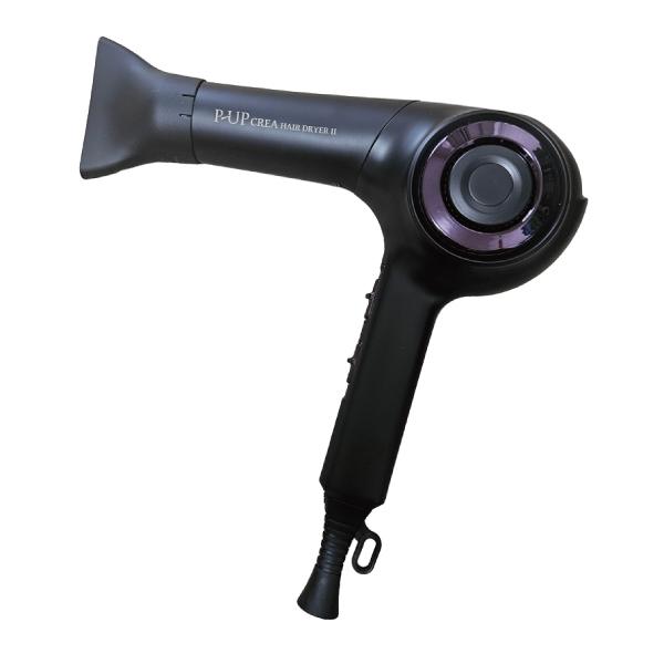 P-UP CREA HAIR DRYER II 本体 FRONTe P-UP CREA ピーアップ クレア ヘアドライヤーII ブラック