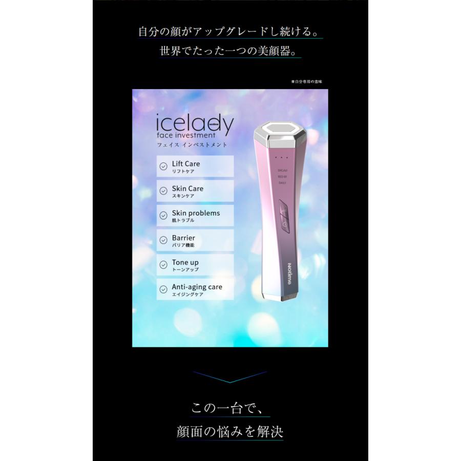サイズが選べるガードルプレゼント付き! アイスレディ 美顔器 サイズが選べるガードルプレゼント付き! アイスレディ 美顔器