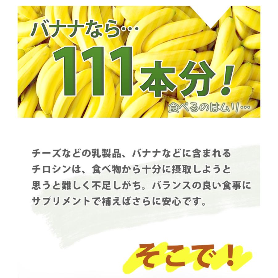 チロシン 1000 2ヵ月分（180粒） サプリ メール便送料無料/90粒入×2個セット L-チロシン L-TYROSINE 1000mg サプリメント 国内製 アミノ酸｜cosme-japan｜11