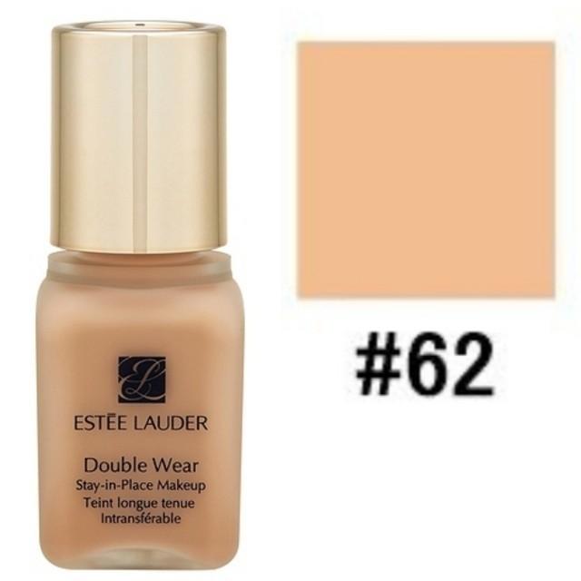 エスティローダー　ダブルウェア　ステイインプレイス　メークアップ　＃62　クールバニラ　2C0　ミニサイズ　7ｍｌ｜cosme-lady