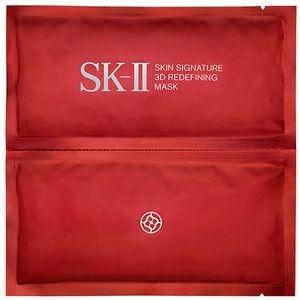 SK-II エスケーツー SK-2 スキン シグネチャー 3D リデファイニング マスク 上下用2枚×6袋入り 訳あり・外箱不良 (046953)｜cosme-link｜02