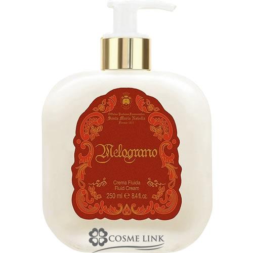 サンタマリアノヴェッラ　ボディーミルク　ザクロ　250ml ボディミルク ローザ ガーデニア ガラス瓶 250ml｜サンタ