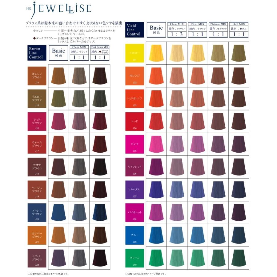 ナプラ Hb ジュエライズ 1剤式酸性カラー 190g ビビッドライン コントロールライン ヘアマニキュア 染毛料 Ns Cosmemarket 通販 Yahoo ショッピング