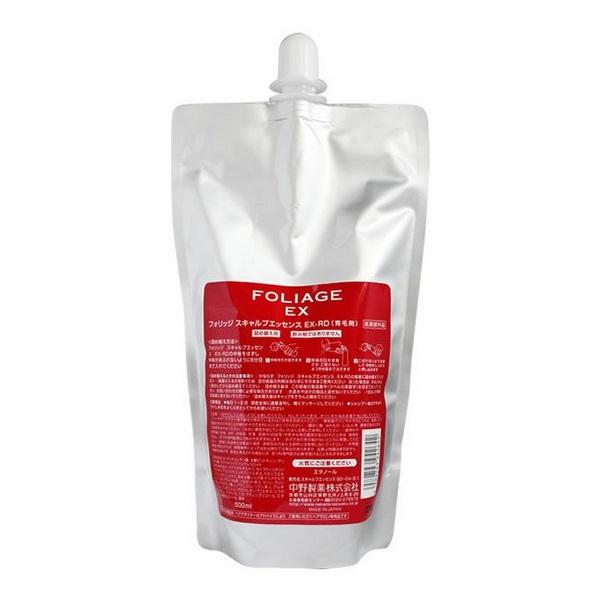 中野製薬 ナカノ フォリッジ スキャルプエッセンス EX-RD 500mL(詰替) サロン専売品 【NS】 中野製薬 ナカノ フォリッジ スキャルプエッセンス EX-RD 500mL(詰替