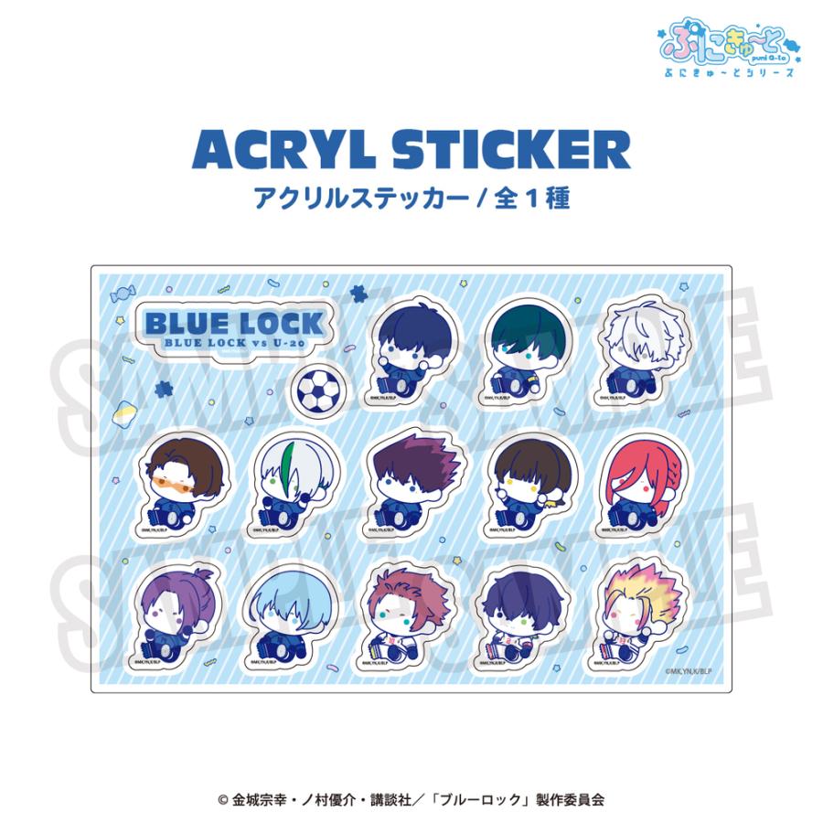 ブルーロック アクリルステッカー アニメ グッズ かわいい